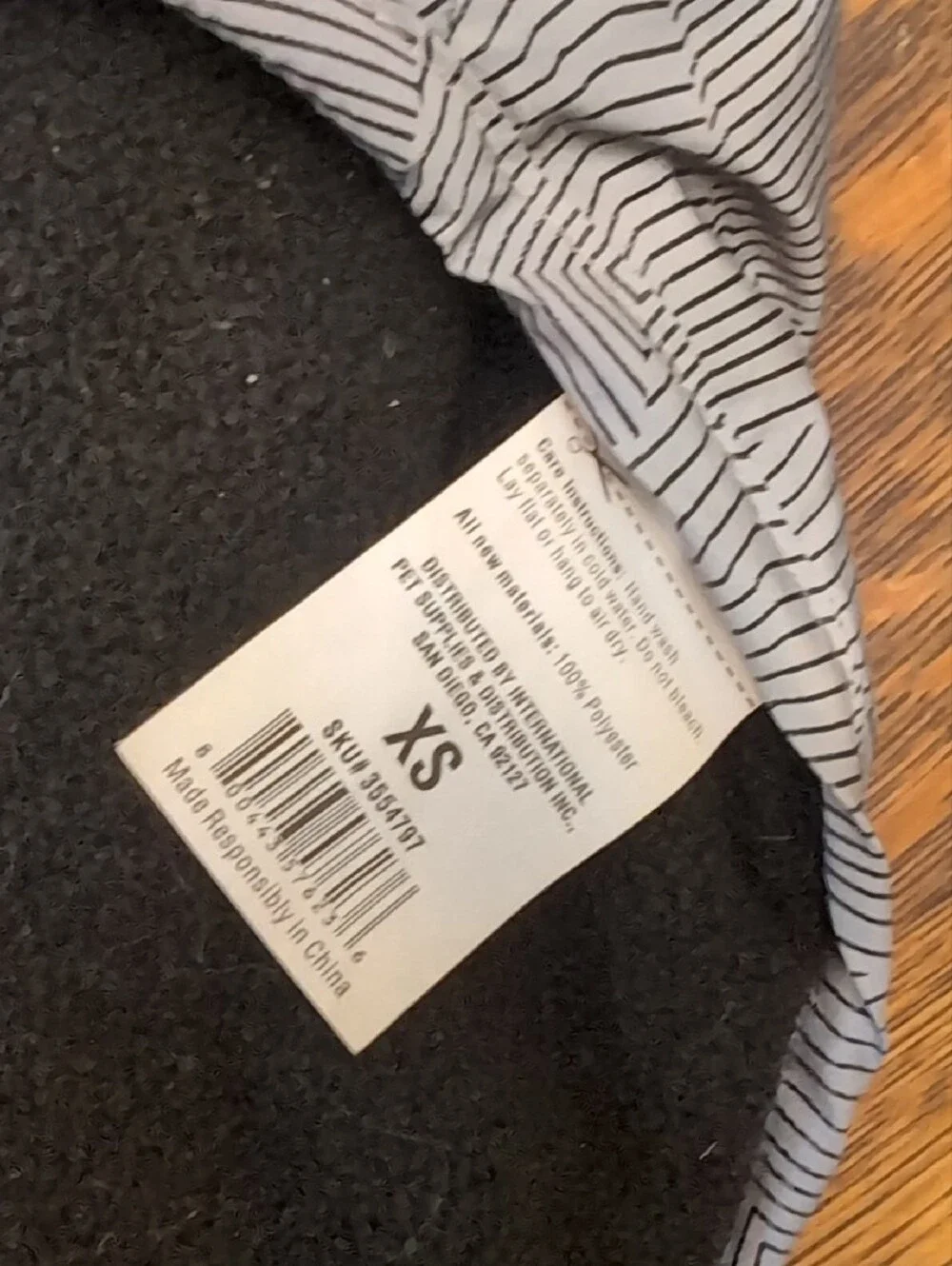 XS winter Dog Coat